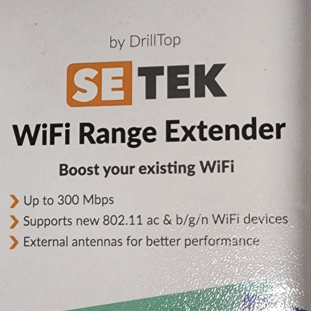Tek Wifi Range Extender - Strengthen Wifi Connection throughout your house